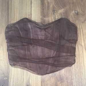 Zara corset top